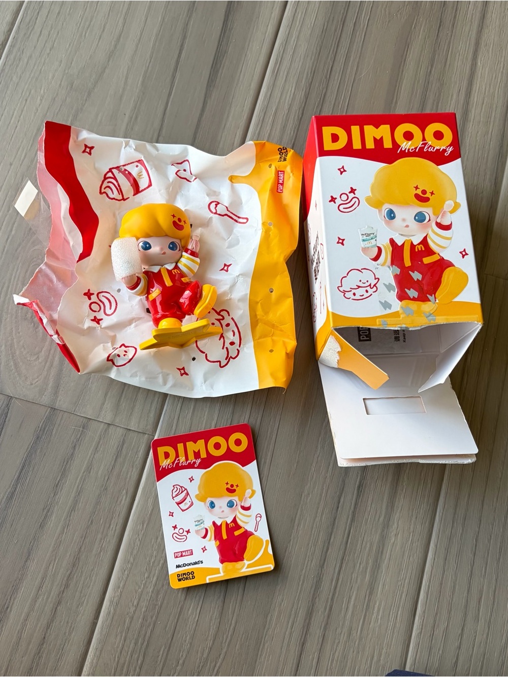 Pop Mart DIMOO McDonald’s McFlurry Figure